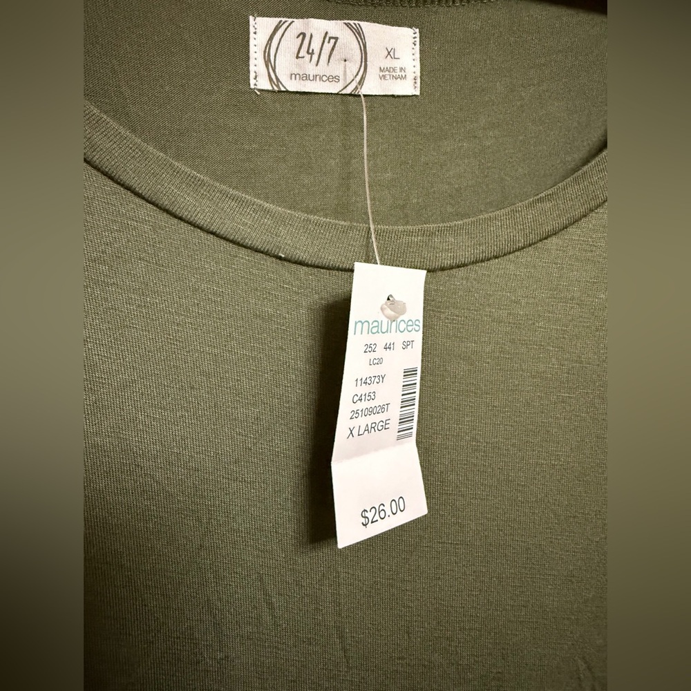⨠NWT Mauriceās 24/7 Dress / Long Tunic ā Size XL ⨠- Picture 3 of 3